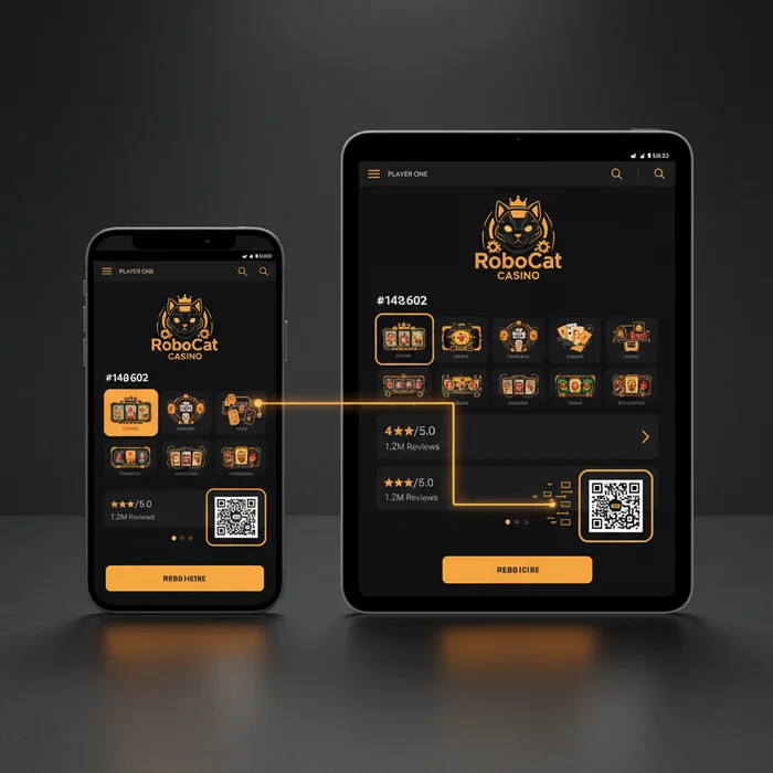Aplikacja RoboCat Casino
